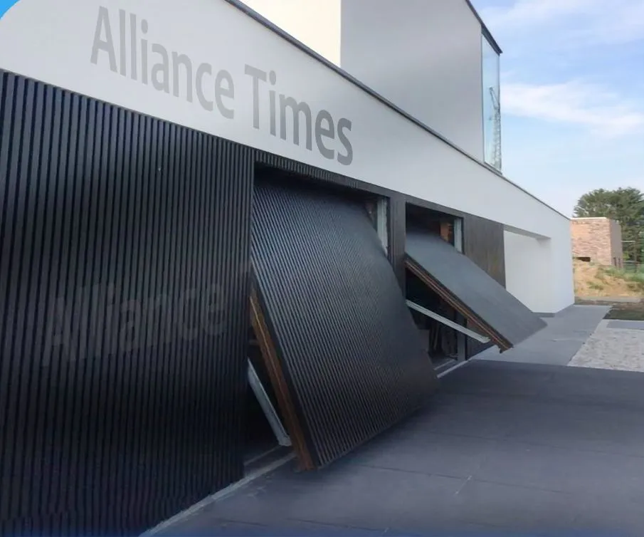 Aluminum Grille Garage Door