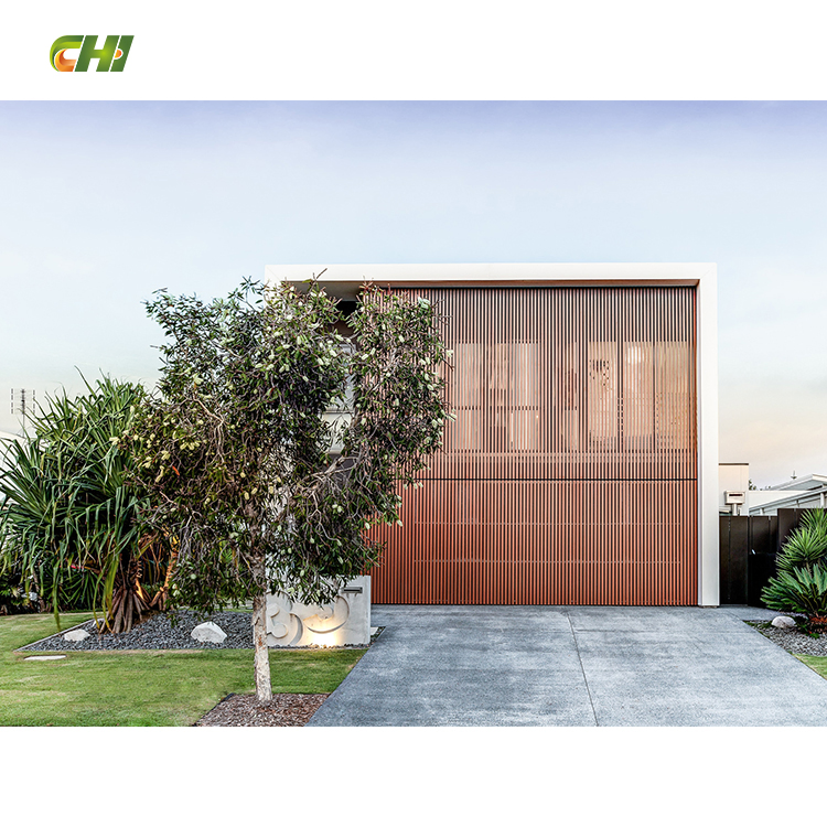 Chi Australia 16FT Aluminum &amp; Steel Panels Flush Mount Cladding Durable Overlay Garage Door