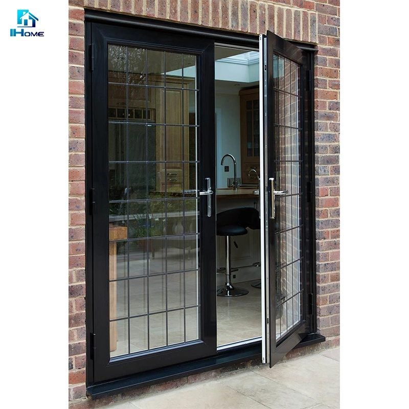 Aluminium Outswing Fiber Glass French Patio Doors for Exterior