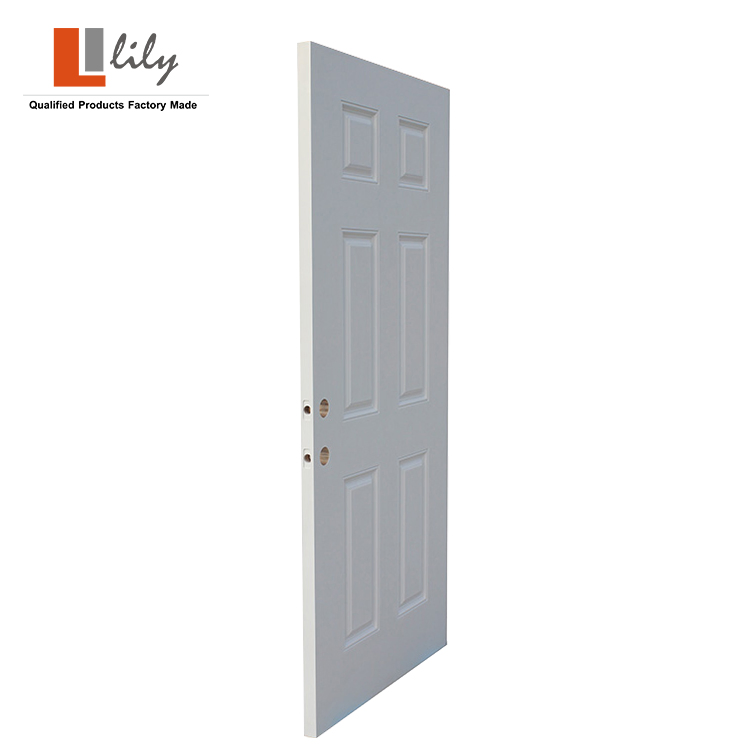 Waterproof Fiberglass Entry Door with Wood Look Frame