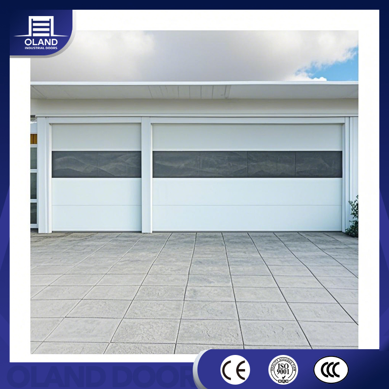 Modern &amp; Elegant Full View All Glass Garage Door Sectional Garage Door