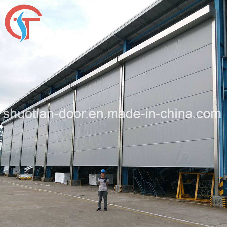 Industrial Electric PVC High Speed Door, High Speed Rolling Door, High Speed Roller Shutter Door (ST-001)