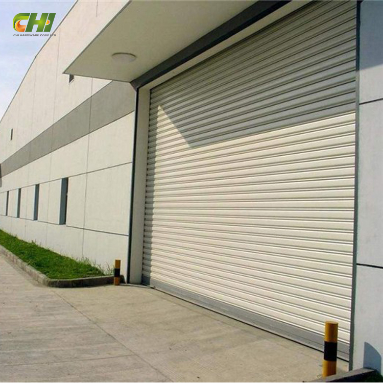 Vinyl PVC 16 Foot Grage Overhead Roll up Door Curtain Motor 110 3mm Vertical Roller Door Automatic Motor Rolling Door