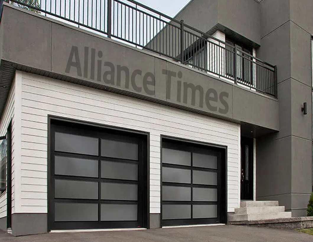 Aluminum Glass Garage Door