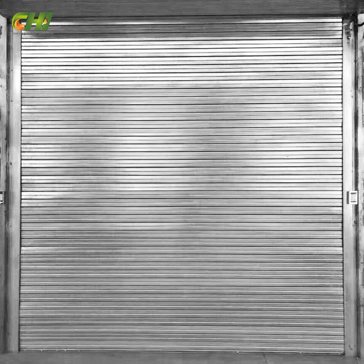 Vinyl PVC 16 Foot Grage Overhead Roll up Door Curtain Motor 110 3mm Vertical Roller Door Automatic Motor Rolling Door