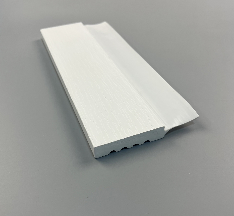 China Factory Vinyl Garage Door Stop Moulding Weatherstripping White PVC