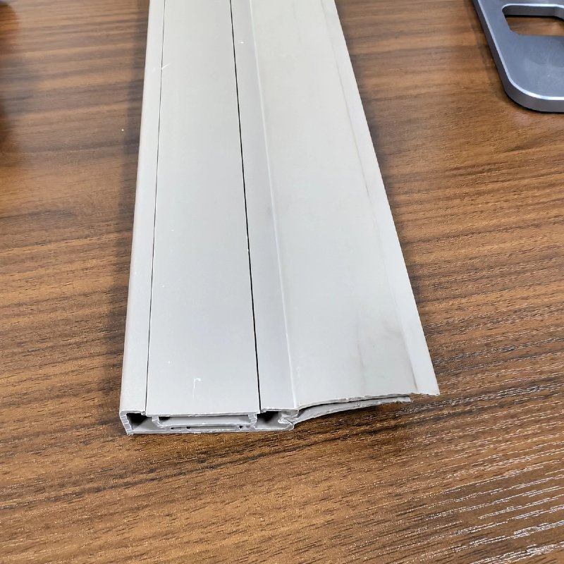 White Rubber Weather Stripping Soft and Hard Composite for Sectional Doors