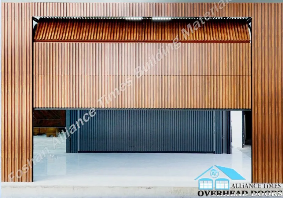 Aluminum Grille Batten Garage Door