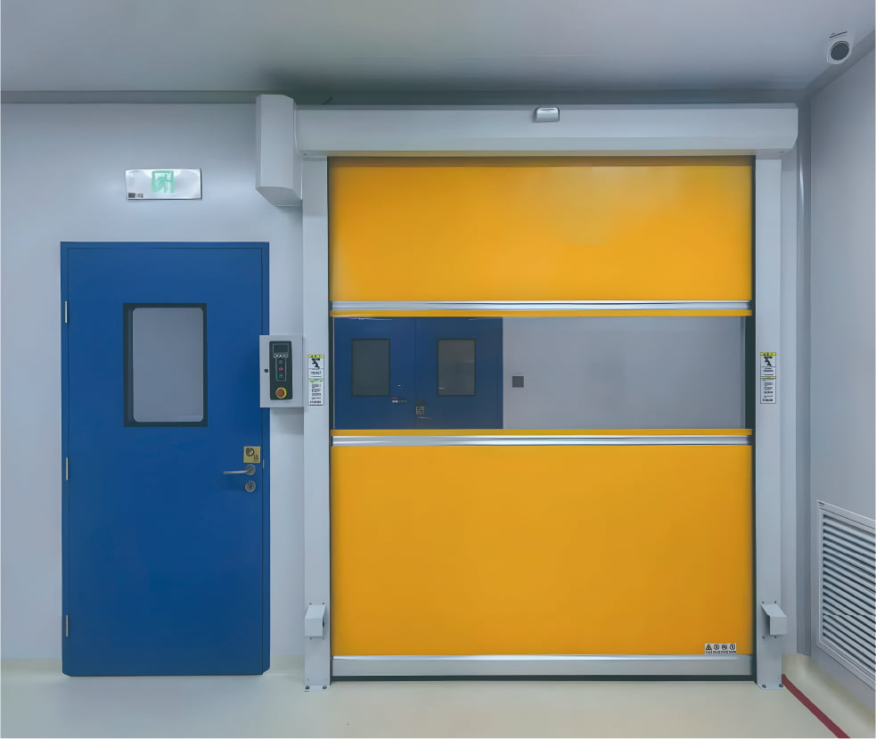 Industrial PVC High Speed Shutter Door
