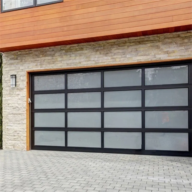 Frameless Garage Door View 2