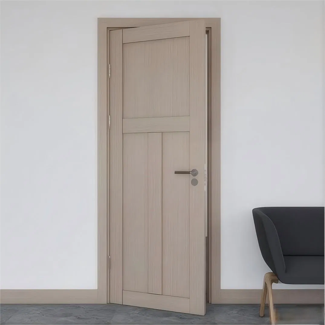 Interior Room Door Solid Wood Doors Turkish Fire Rated Security Wooden WPC PVC MDF Plywood Bedroom Soundproof Main Front Entrance House Door Puerta Interior
