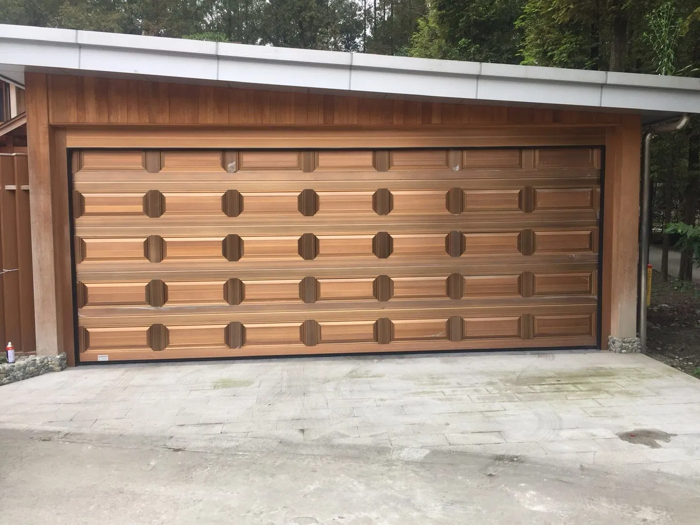 Smart Electric Flip Garage Door with Advanced Safety Features