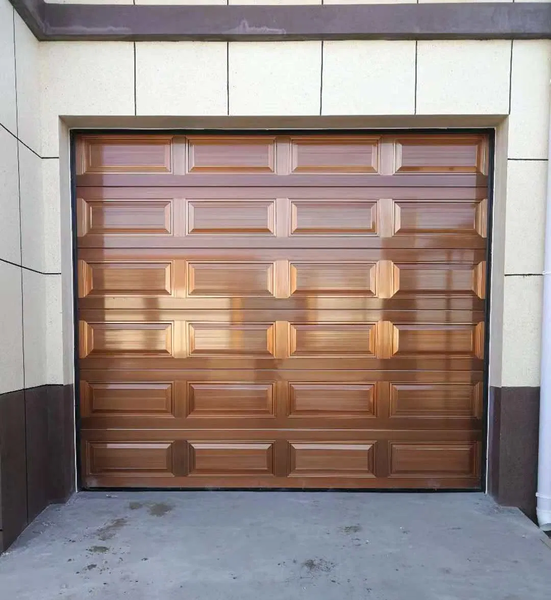 Electric Flat Sectional Garage Doors - Space-Saving Design for Villas