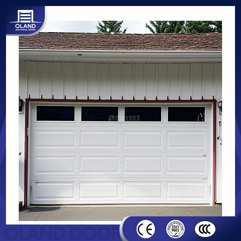 Modern &amp; Elegant Full View All Glass Garage Door Sectional Garage Door