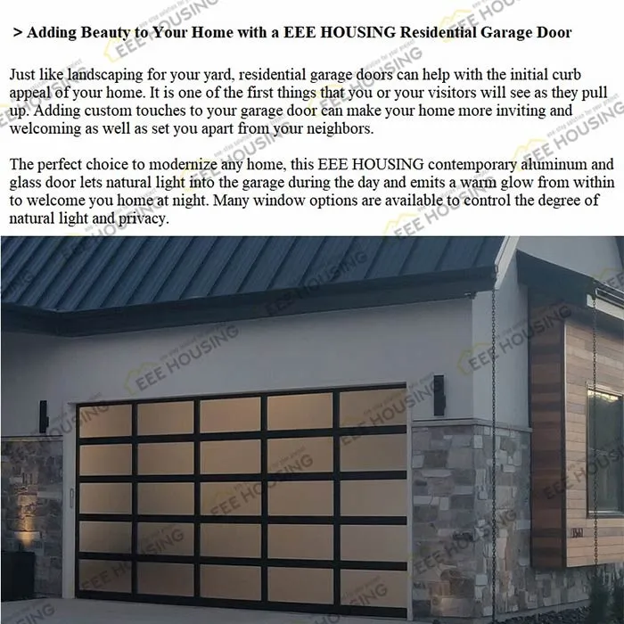 Garage Door Design 1