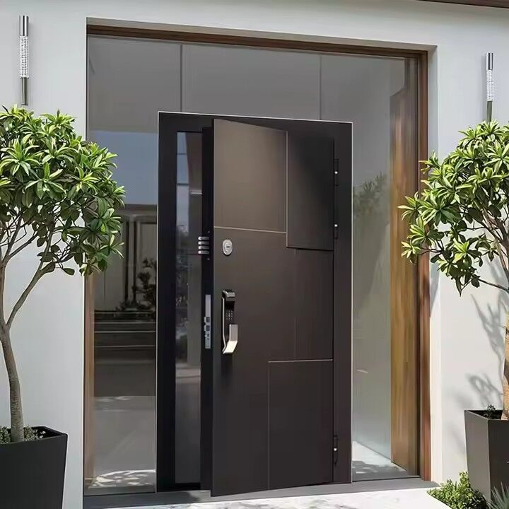 Security Design Armored Steel Exterior Door Promotion Price Anti-Theft Main Front Entry Door