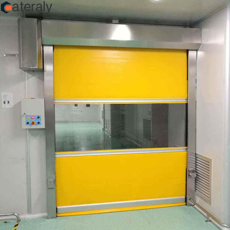 Customized High Speed Door for Industrial Freezer Applications