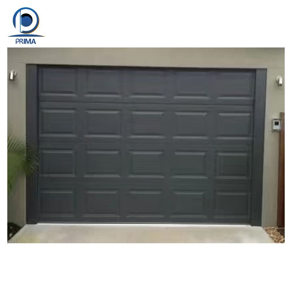 High Quality Garage Door with Flush Panel Automatic Aluminum Full View