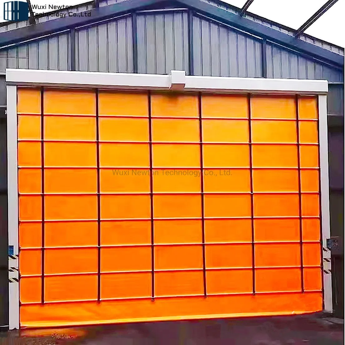 Automatic Rapid Stacking Door High Speed Rolling Fast Plastic Folding Door Roll up PVC Sheet Shutter Door Factory Price