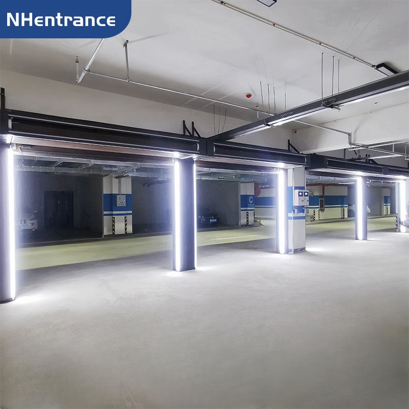 Premium Spiral Garage Door with French Style and Metallic Copper Finish for Luxury Residences