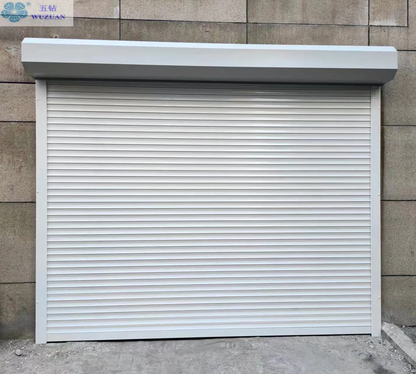 Aluminum Automatic Roller Shutter Garage Door / Insulated Aluminum House Roller Shutters