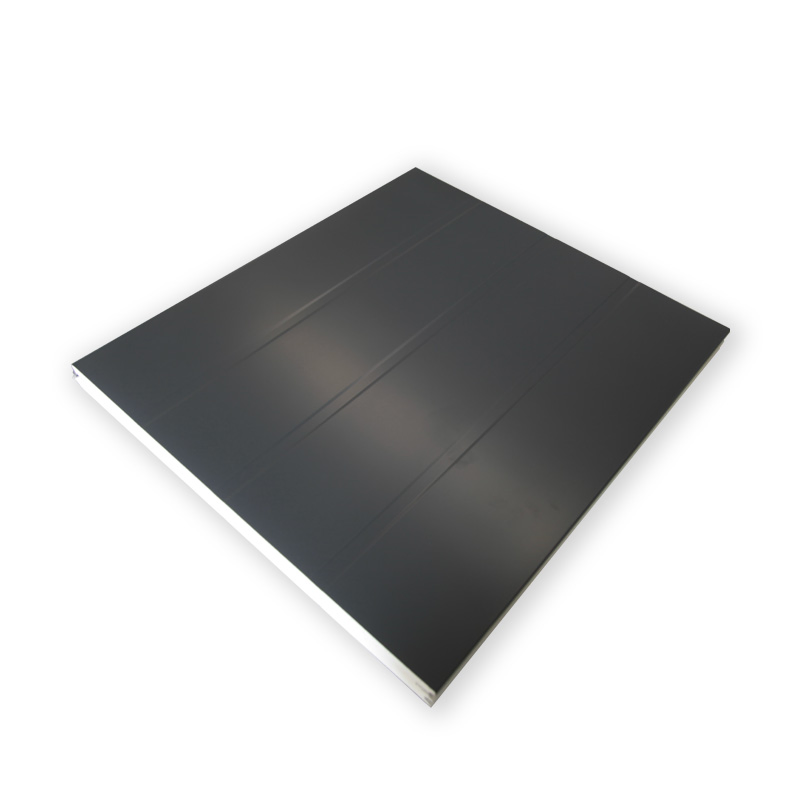 40mm Steel PU Insulated Residential Automatic Overhead Sectional Rolling Roller up Garage Door with Pedestrian Door