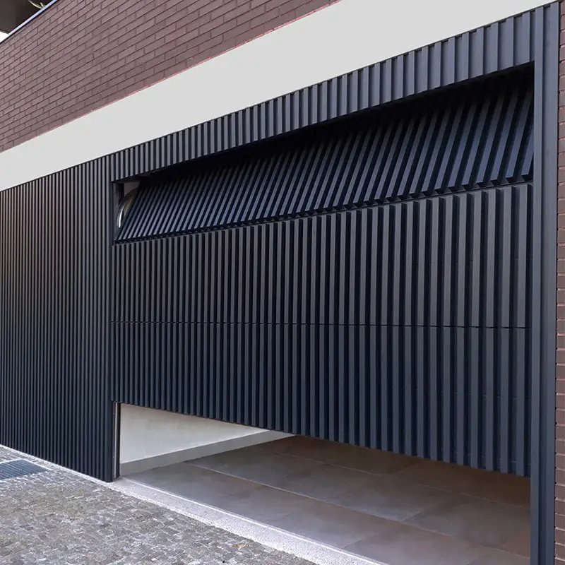 Top Sale CE Approved Modern Residential Commercial Sandwich Panel Automatic Insulated Electric Sectional Overhead Flush Steel Garage Doors