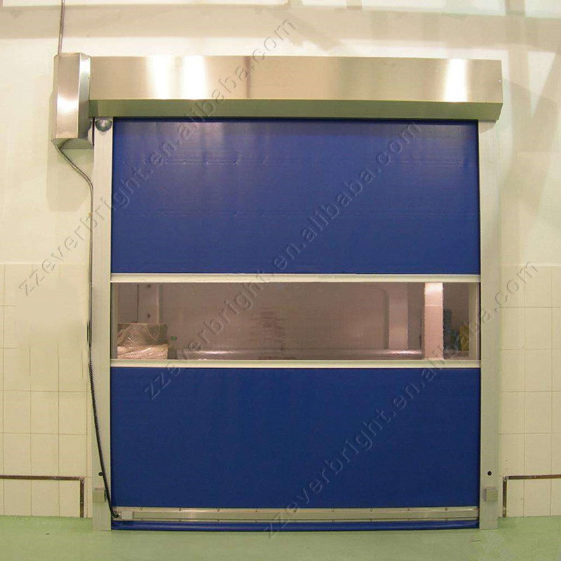 New Style PVC Fabric High Speed Garage Door Roll up Sheet Industrial Door