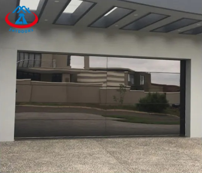 High Quality Products From Foshan, China Sizes and Colors Can Be Customized Glass Garage Carriage Doors