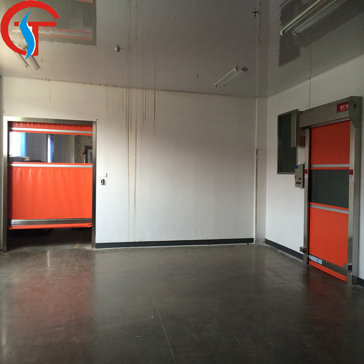 Fast Speed Roll up PVC Rapid Sheet Shutter Door