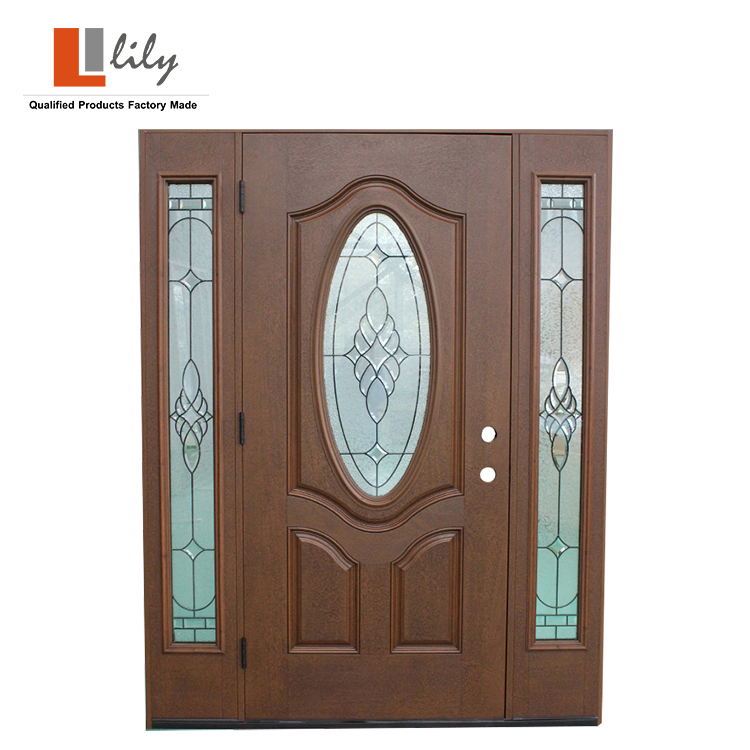 Fiberglass Door Manufacturers Villa Fancy Exterior Door with Sidelites