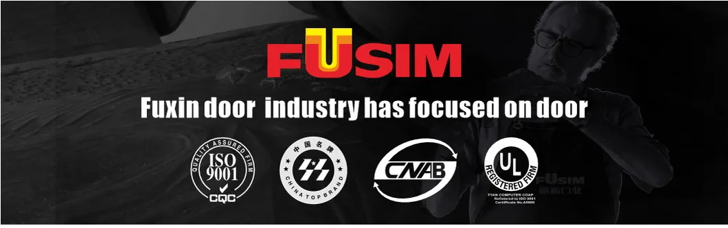 Safety Steel Wooden Door