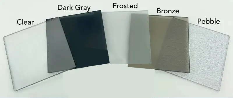 Glass Panel Garage Door