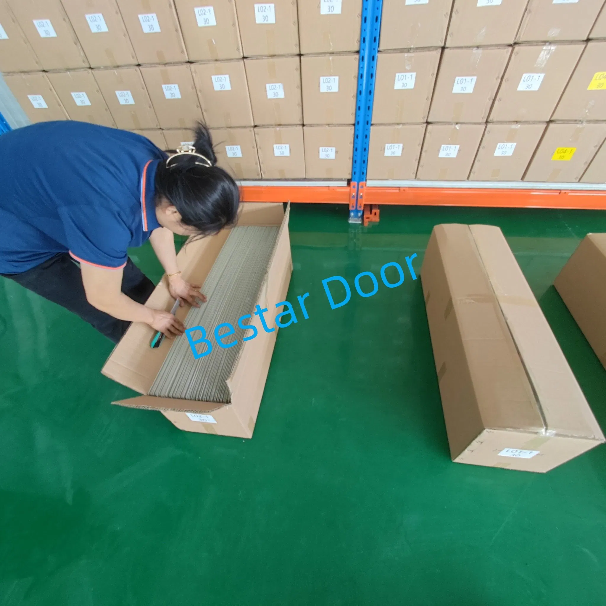 Mosaic Garage Door Windows Flush Panel Factory Wholesale Sectional Overhead Garage Doors with Side Windows