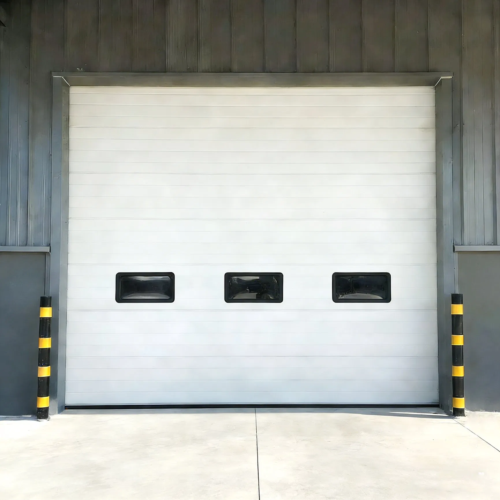 Factory Alloy Automatic Steel Warehouse Panel Lift Industrial Sectional Overhead Commercial Door