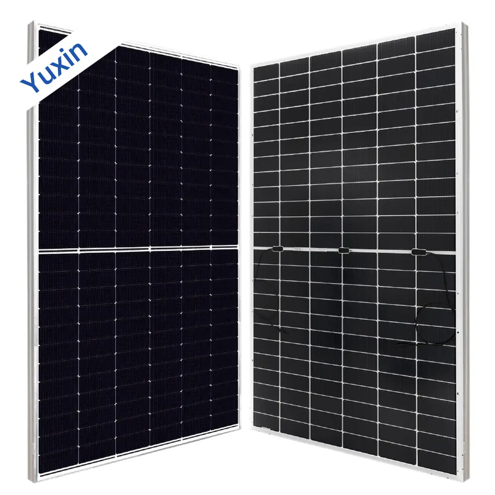 Discount N-type Half-cell Bifacial Dual Glass TOPCon 16BB 565W 570W 575W 580W 585W 590W Solar Panel Mono Silicon (144) Manufacturers, Factories