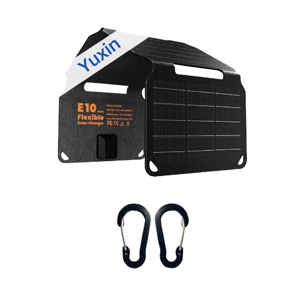 Custom 10W ‎High Efficiency Waterproof Camping Backpacking Hiking for Cell Phone Power Banks Manufacturer, Company