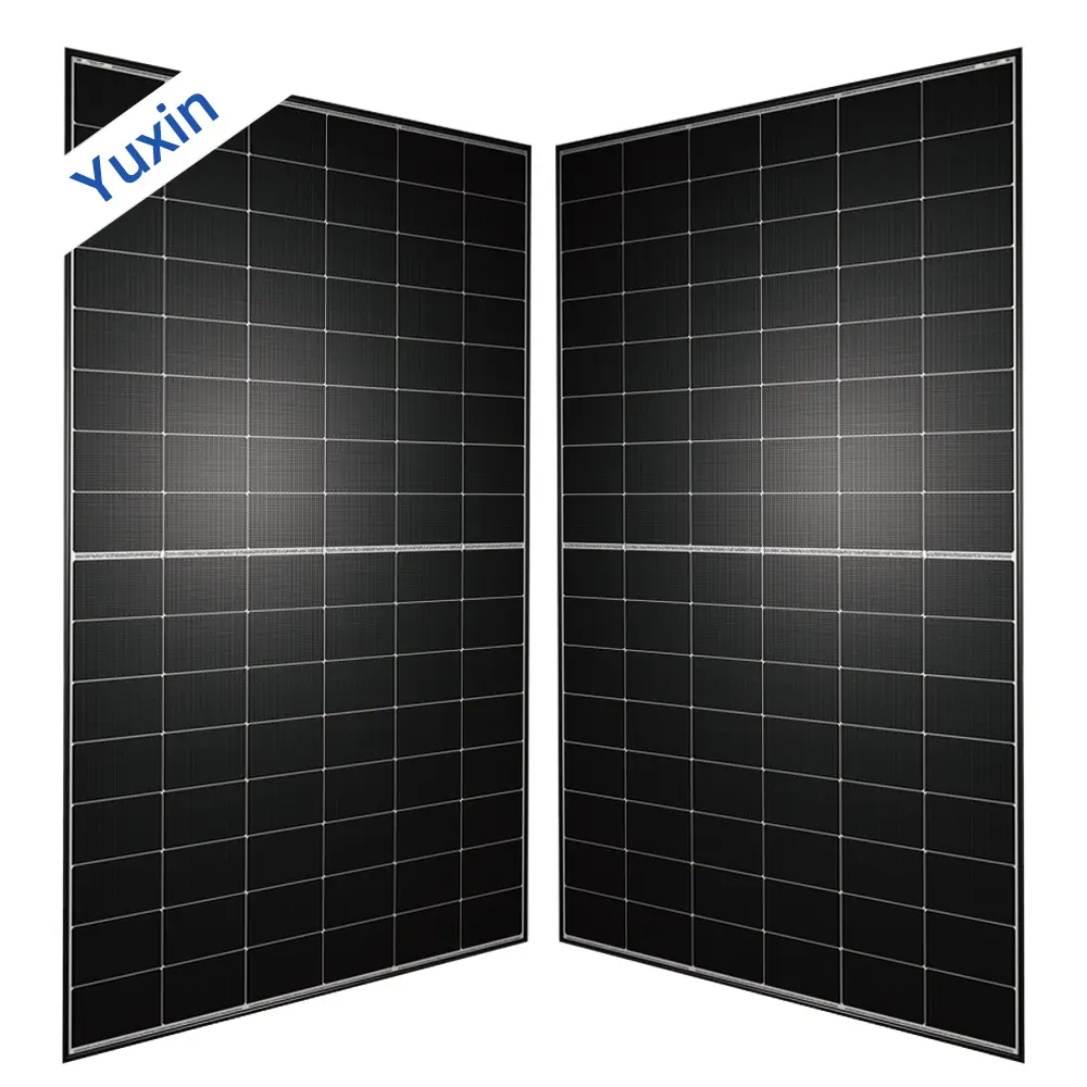 Lightweight Solar Panel with Transparent Back Panel for Easy Installation