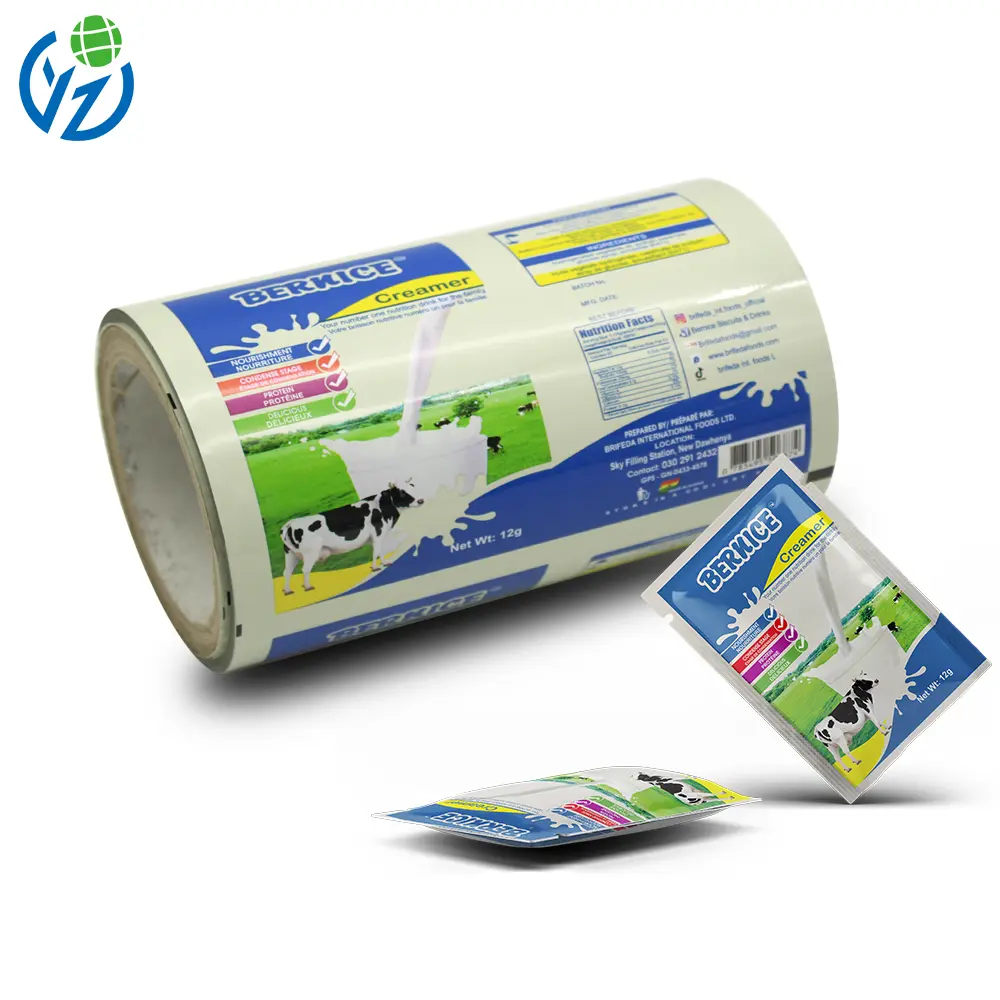 Custom YZ Pack China Suppliers Milk Powder Packaging Film - Multi-Layer Plastic Roll Film from Factory for Food Branding Supplier, Factories