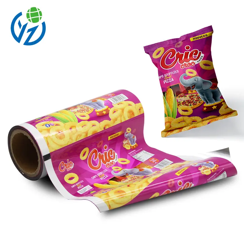 Custom Printed Packaging Film for Snacks