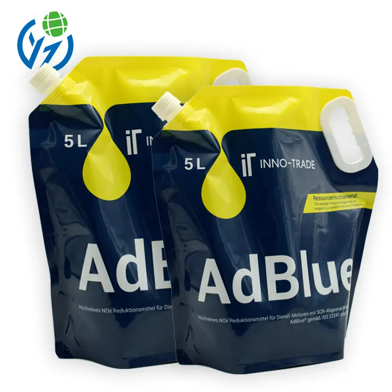 China Suppliers Factory YZ PACK No-Leaking 5L Liquid Packaging Spout Bag - Colorful Doypack Design for Juices & Condiments
