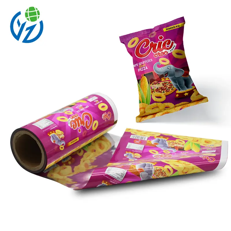 Custom Printed Packaging Film for Snacks