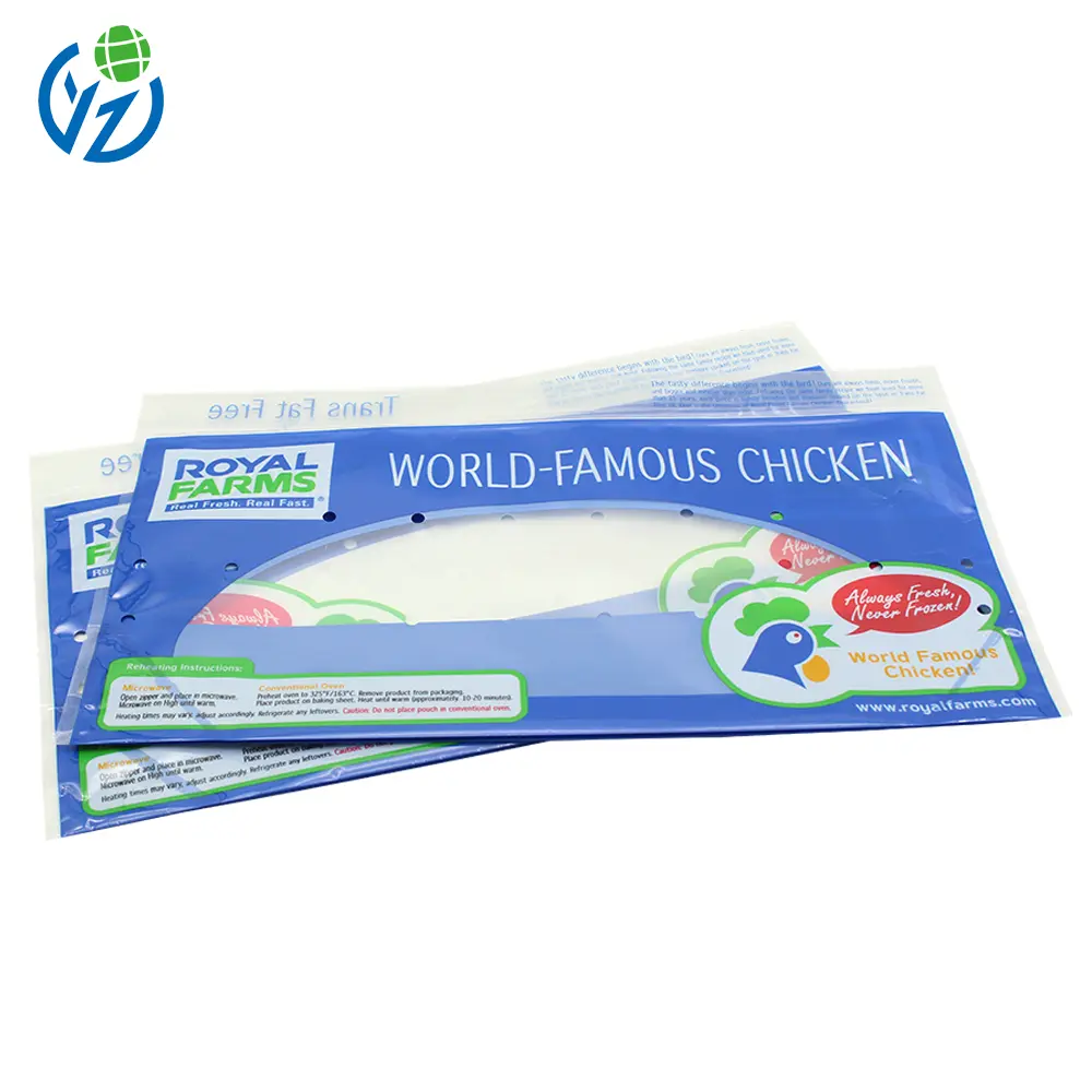 Custom Turkey Packaging Bags with Unique Designs Available