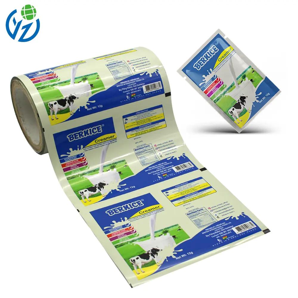 Custom YZ Pack China Suppliers Milk Powder Packaging Film - Multi-Layer Plastic Roll Film from Factory for Food Branding Supplier, Factories