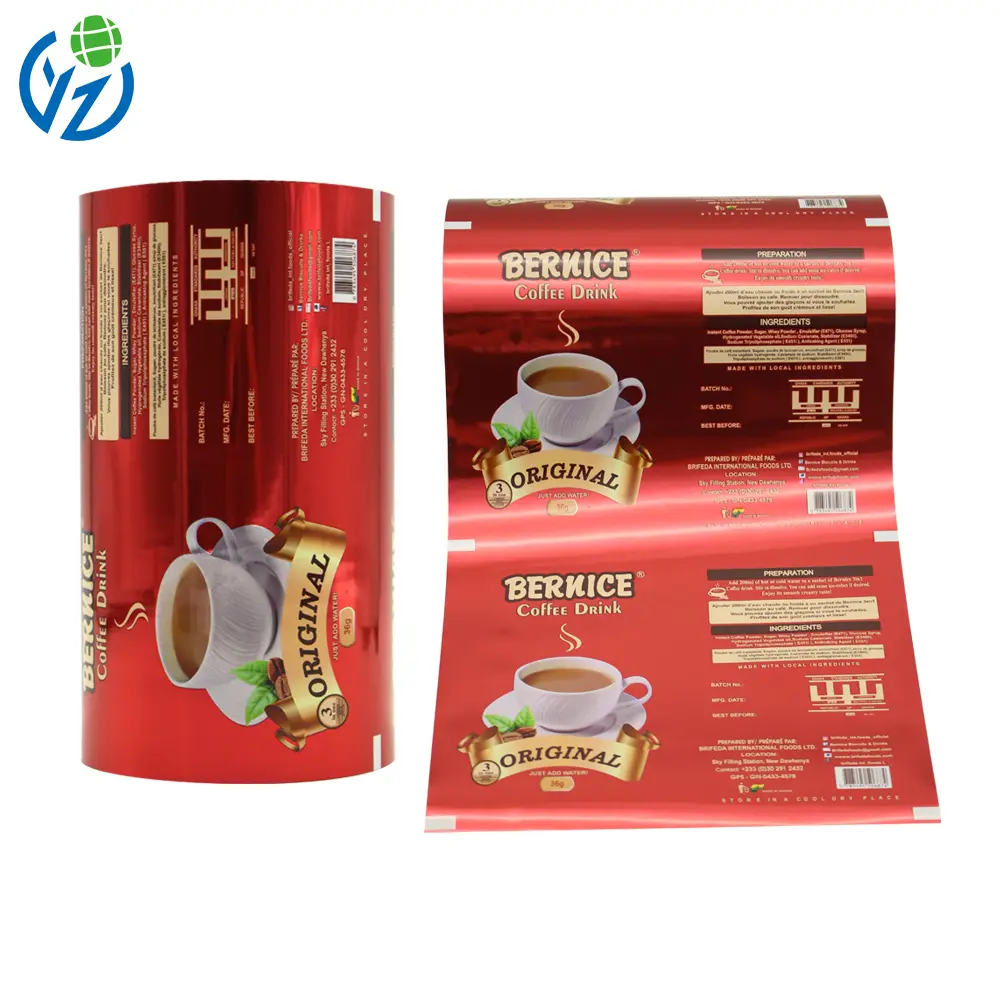 Custom Customizable Plastic Coffee Packaging Film Rolls from China Suppliers and Factory for Superior Freshness Manufacturers, Factory