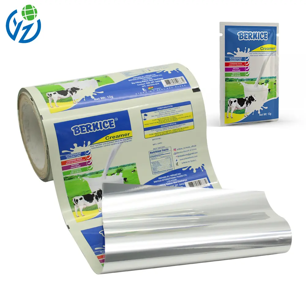 Custom YZ Pack China Suppliers Milk Powder Packaging Film - Multi-Layer Plastic Roll Film from Factory for Food Branding Supplier, Factories