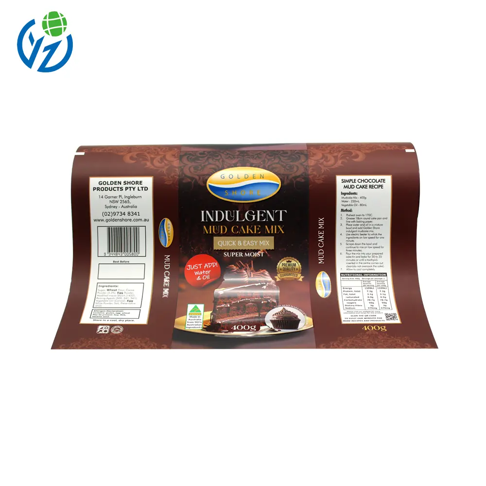 Custom Plastic Roll Film for Cake Mix Packaging - China Suppliers & Factory Solutions
