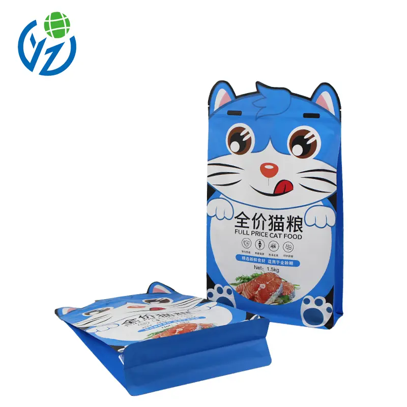 Custom Flat Bottom Pet Food Packaging Pouch with Zipper - China Suppliers & Factory Direct Quality