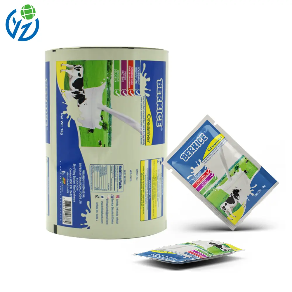 Attractive Printed Plastic Roll Film for Food Branding