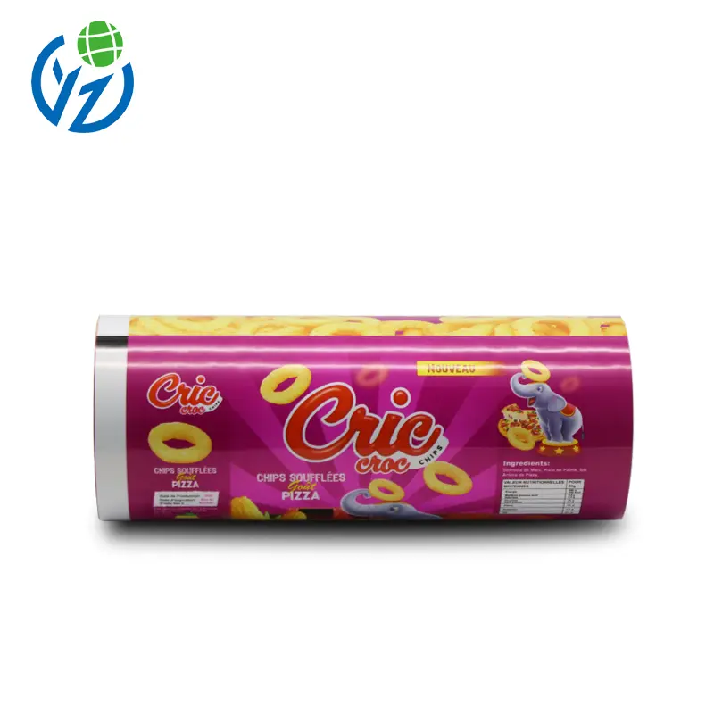 Custom Printed Packaging Film for Snacks